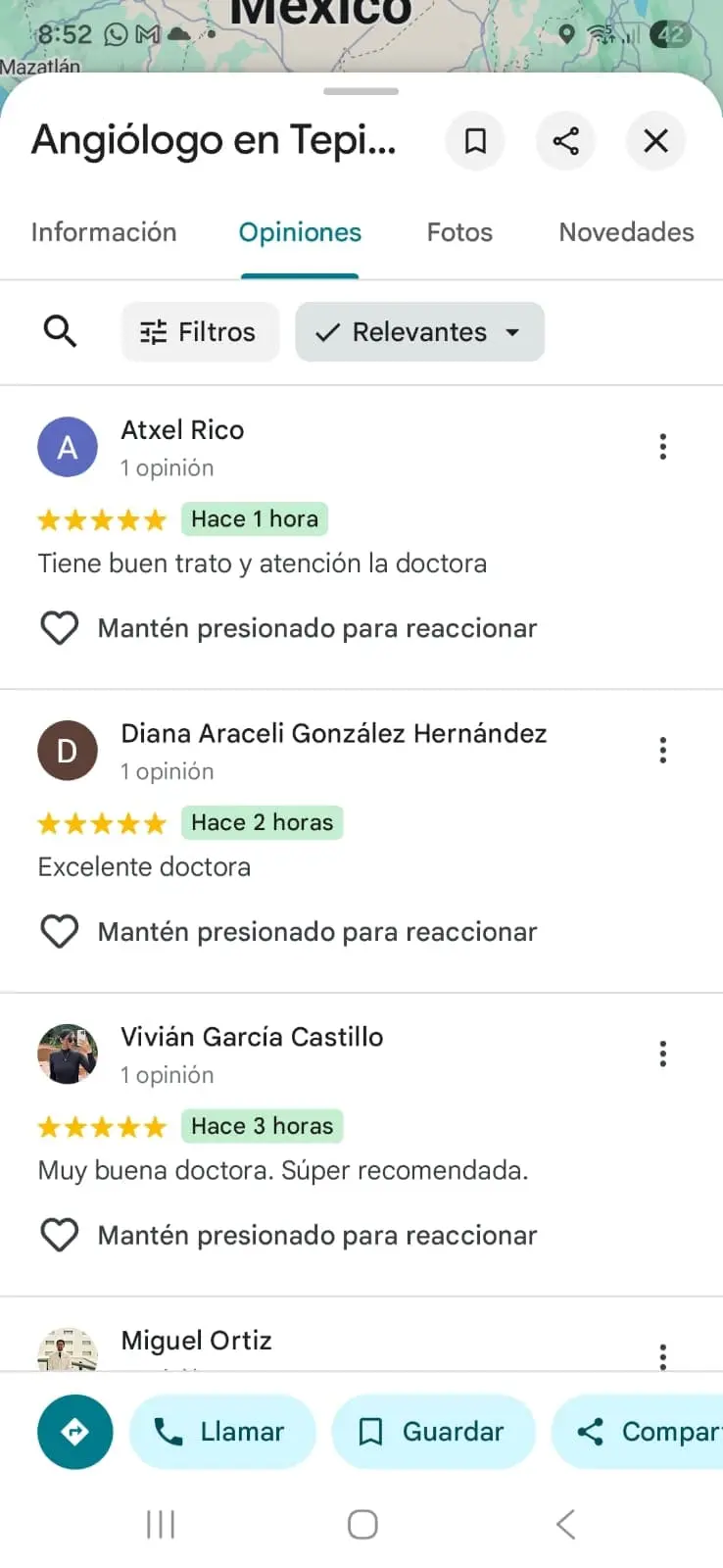 valoración vascular en Tepic
